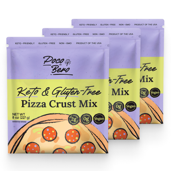 Keto & Gluten-Free Pizza Dough Mix